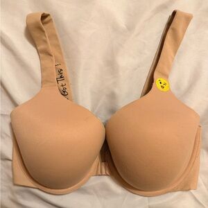 SPANX BRA-LLELUJAH Nude Seamless Bra 34D